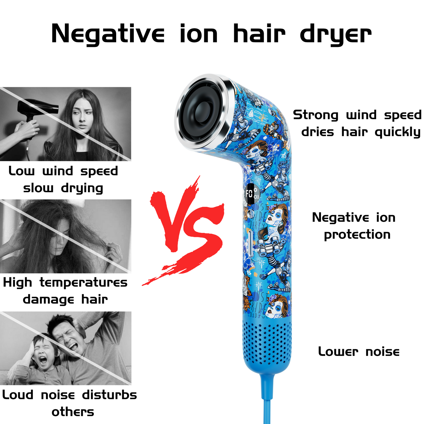 Urban Artist-Negative Ion Hair Dryer