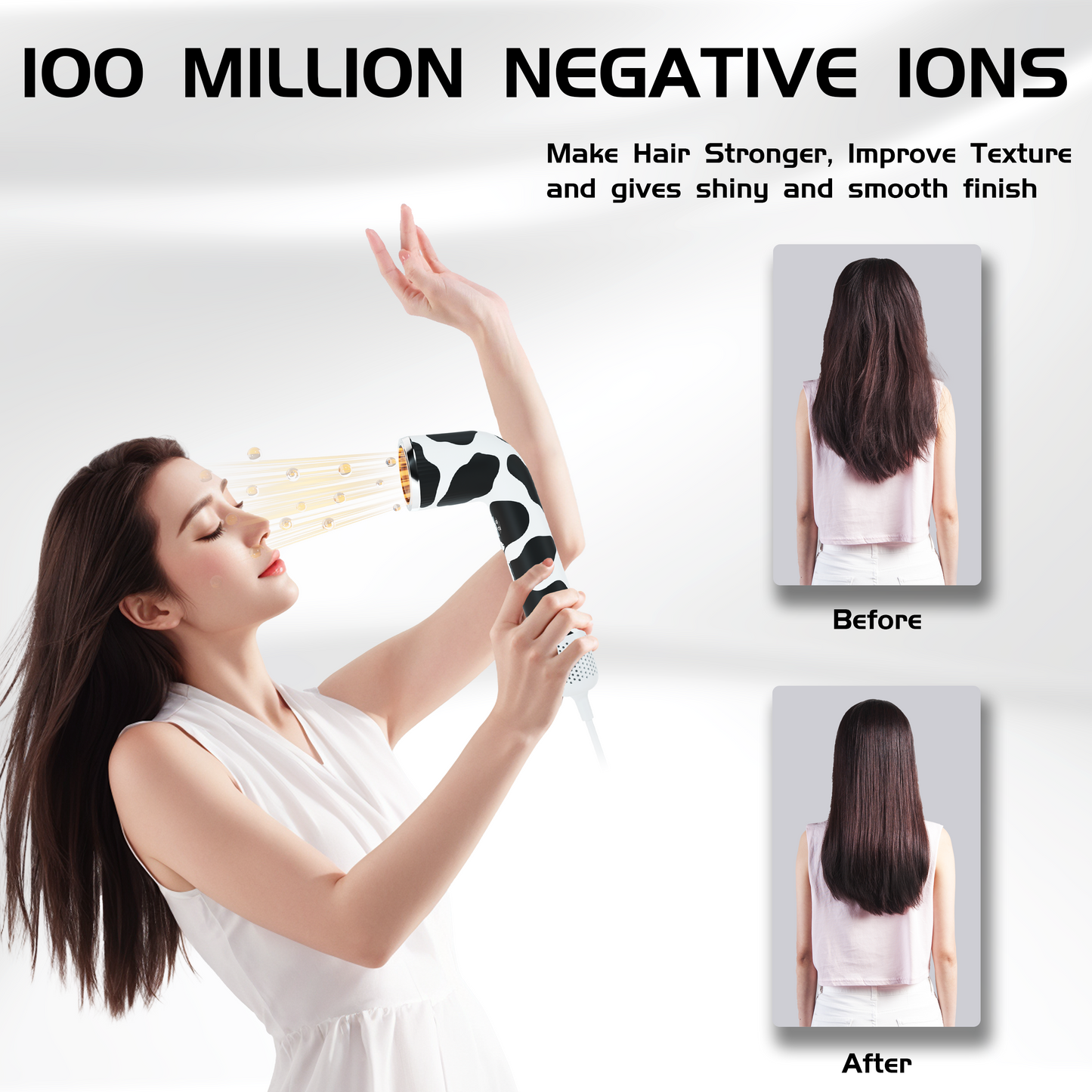 Cow Blow-Negative Ion Hair Dryer